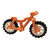 Bicycle Heavy Mountain Bike with White Wheels and Black Tires (36934 / 50862 / 50861)