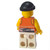 Police - Jail Prisoner 92116 Undershirt, Striped Legs, Black Knit Cap