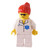 Doctor - EMT Star of Life, White Legs, Red Ponytail Hair - LEGO Minifigure City