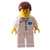 Doctor - EMT Star of Life Button Shirt, White Legs, Reddish Brown Male Hair - LEGO Minifigures City