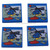LEGO Parts - Tile 2 x 2 with Groove with Lego Helicopter and 'CITY' Set Box Pattern