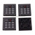 LEGO Parts - Black Tile, Modified 2 x 2 Inverted with Keypad Pattern