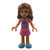 LEGO MInifigure - Friends Olivia, Dark Pink Shorts and Top