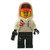 LEGO MInifigure - Jack Davids - White Hoodie with Cap
