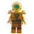 1 LEGO Minifigure Ninjago - Lloyd Golden Ninja - Legacy, Hair with weapon