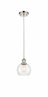 Athens 1 Light Mini Pendant 9.88 Inch Tall by Innovations - 516-1P-G12-6