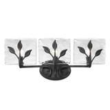 Calla 3 Light Bath Vanity 8.38 Inch Tall and 21.75 Inch Wide by Golden - 3160-BA3
