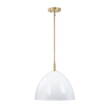 Biba 1 Light Pendant 14.5 Inch Tall and 15 Inch Wide by Designers Fountain - BIBA-15P