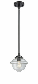 Oxford 1 Light Stem Hung Small Pendant 7.5 Inch Length by Innovations - 284-1S-G53