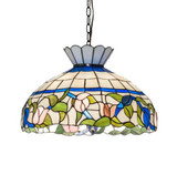 Tiffany Cabbage Rose 3 Light Mini Pendant by Meyda Tiffany - 2311-3P