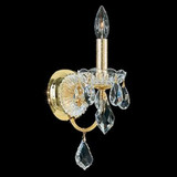 Century 1 Light Candle Style Crystal Wall Sconce by Schonbek - 1701