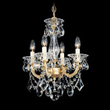 La Scala 4 Light Small Chandelier by Schonbek - 5344