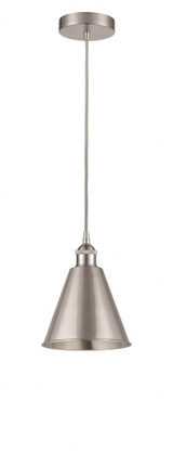 Edison Cone 1 Light Small Pendant by Innovations - 616-1P-MBC-8