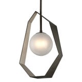 Origami 12W 1 LED Pendant 45.5 Inch Tall by Troy - F555