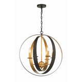 Luna 6 Light Medium Chandelier by Crystorama - 585