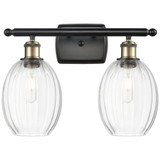 Preston 2 Light Bulb Shade Bath Vanity 11.75 X 16.25 Inch by Innovations - 516-2W-G459-6