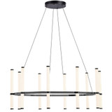 Corvette 10 LED Light Large Chandelier by Dainolite - CVT-3260C