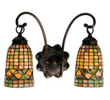 Tiffany Acorn 2 Light Wall Sconce by Meyda Tiffany - 1865-2WS