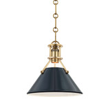 Painted No. 2 1 Light Pendant 9.25 Inch and 9.5 Inch Wide by Hudson Valley - MDS351