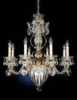Bagatelle 11 Light Large Chandelier by Schonbek 1248 - 1248