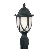 Capella 1 Light Outdoor Post Lantern by Designers Fountain - 2866