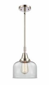 Bell 1 Light Small Stem Hung Pendant 11.13 Inch Tall by Innovations - 447-1S-G7