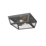 Madison 2 Light Outdoor Flush Mount 4.25 Inch X 12 Inch Wide by Innovations - 9952-1F-12