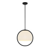 Eterna 1 Light Medium Pendant 16.75 Inch Tall by Designers Fountain - D274M-16P-BG