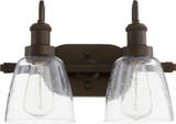 2 Light Vanity Light 17.75 Inch Wide by Quorum - 508-2