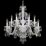 Sterling 12 Light Large 2 Tier Chandelier by Schonbek 3601 - 3601