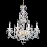 Sterling 9 Light Large Chandelier by Schonbek - 2996
