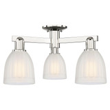 Brookfield 3 Light Semi Flush Mount 11.25 Inch X 23.25 Inch by Innovations - 716-3F-G441