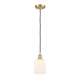 Bridal Veil 1 Light Cord Hung Mini Pendant 5 Inch Wide by Innovations - 516-1P-G559-5-GL