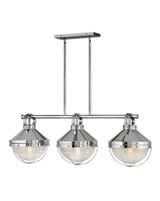 Crew 3 Light Oversized Linear Chandelier by Hinkley - 4846