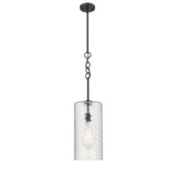 Wexford 100W 1 LED Stem Hung Mini Pendant 23.75X8 Inch Wide by Innovations - 380-1S-G38-8-BB-95-LED