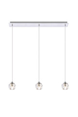 Eren 3 Light Mini Pendant by Elegant - 3505D28