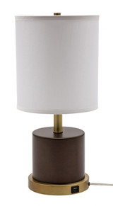 Rupert 1 Light Table Lamp 19.5 x 9 Inches by House of Troy - RU752-BLK