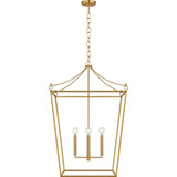 Carlyle 4 Light Pendant 37 Inch X 24.38 Inch Wide by Visual Comfort Studio - KSC1204