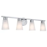 Stamos 4 Light Bath Vanity In Soft Modern Style 8 Inches Tall by Kichler - 55122