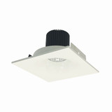 Iolite 4 Inch LED Square Bullnose Regress Non Adjustable Reflector by Nora  - NIO-4SNB