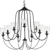 Bowman 9 Light Oversized Chandelier by Progress - P400196
