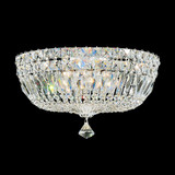 Petit Crystal Deluxe 5 Light 14 Inch Wide Flush Mount by Schonbek - 5893