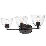 Roxie 1 Light Vanity Light by Golden - 6958-BA3