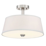 Studio 2 Light 15 Inch Wide Semi Flush Mount by Designers Fountain - 88511