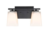 2 Light Vanity Light 12.5 Inch Wide by Millennium - 292