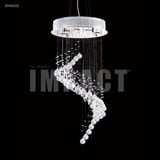 Crystal Rain 5 Light Small Chandelier by James Moder - 40402S00CRY
