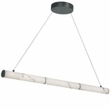 Reuben 30W 1 LED Pendant 2.5 Inch Tall and 40 Inch Wide by Dainolite - RBN-4030HP