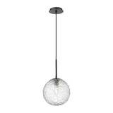 Barrington 1 Light Cord Hung Sphere Mini Pendant 17X10 Wide by Innovations - 321-1P-G320-10