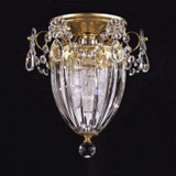 Bagatelle 1 Light 110V 8 Inch Wide Semi Flush Mount by Schonbek - 1239