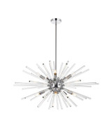 Sienna 10 Light Oversized Pendant 36 Inch Wide by Elegant - 2502D36